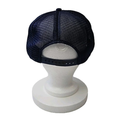 Vintage STYX Trucker Hat White/Blue Mesh Back Snap Back Adjust-A-Size M/L Used - Picture 6 of 18