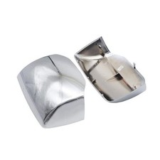 Chrome Hood Mirror Covers Fit for Kenworth T680 Peterbilt 579/587, Passenger