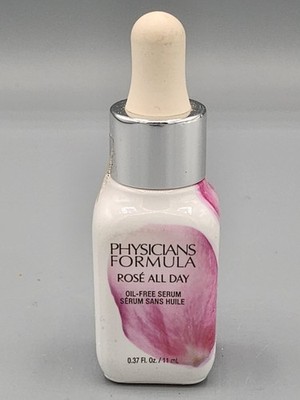 New Physicians Formula Rose All Day Oil Free Serum Brightens & Tightens 1oz