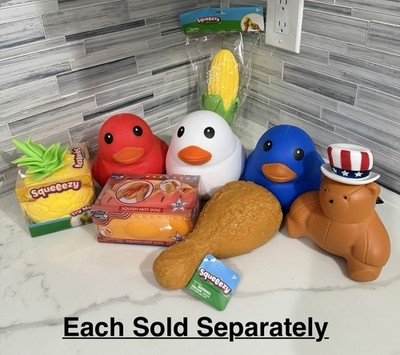 Latest Viral Squeezy Cherries,Pineapple, Hot Dog, Bear, Chicken Drumstick & Corn