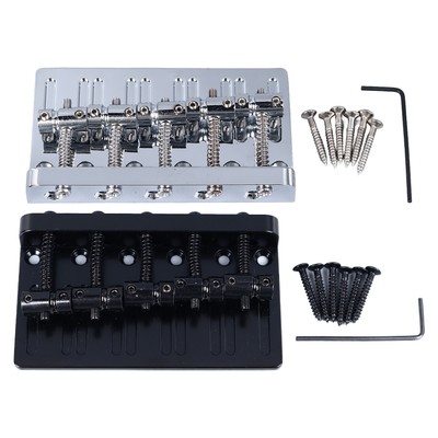Electric Bass Bridge 5 String Bass Saddle Bridge Verdickte Heckstück Brücke CUB