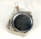 Mexican War & Civil War Stainless Steel Drum Canteen