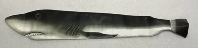 Vintage Novelty Plastic Shark Necktie Clip On Tie - Image 1 of 3