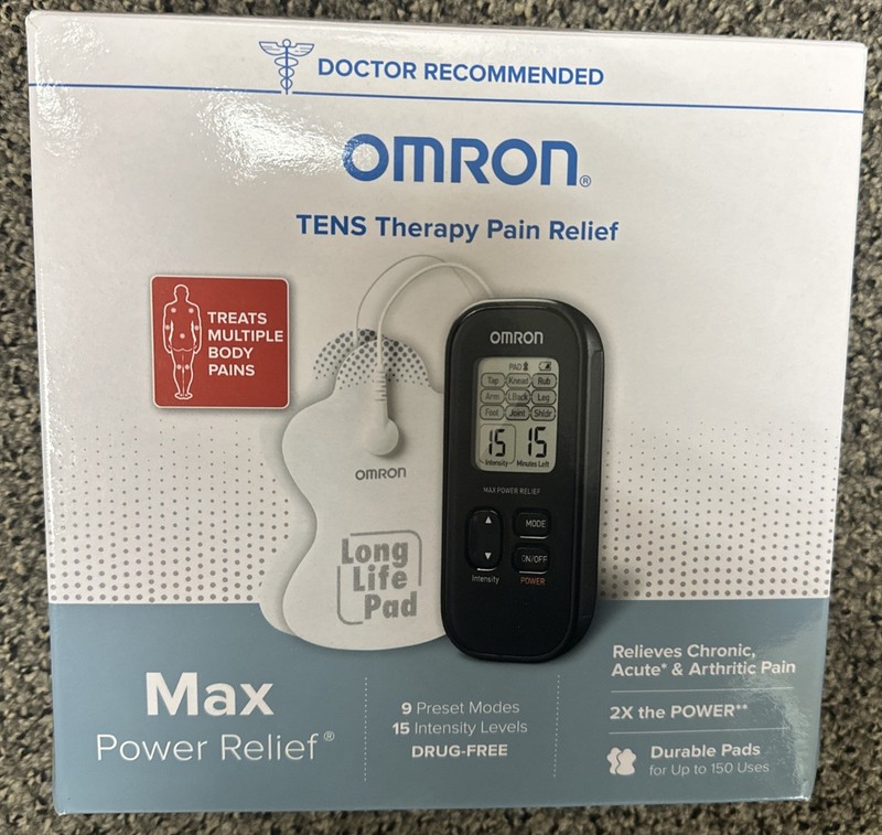 Omron PM500 Max Power Relief TENS Device