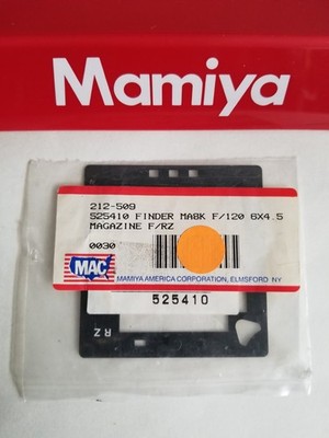  Mamiya RZ 6x4.5 MASK (when using 6x4.5 FILM HOLDERS)