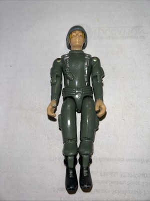 Vintage 1982 GI Joe Hawk Straight Arms Figure w/ Broken Right Thumb Hasbro SW