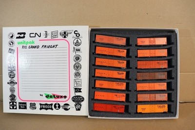 DELUXE INNOVATIONS SPUR N ATHEARN ATLAS RIO GRANDE D&RGW BOXCAR SET auf