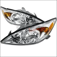 Spec-D Tuning 2LH-CAM02-RS Euro Housing Headlights for 02 to 04 Toyota Camry-...