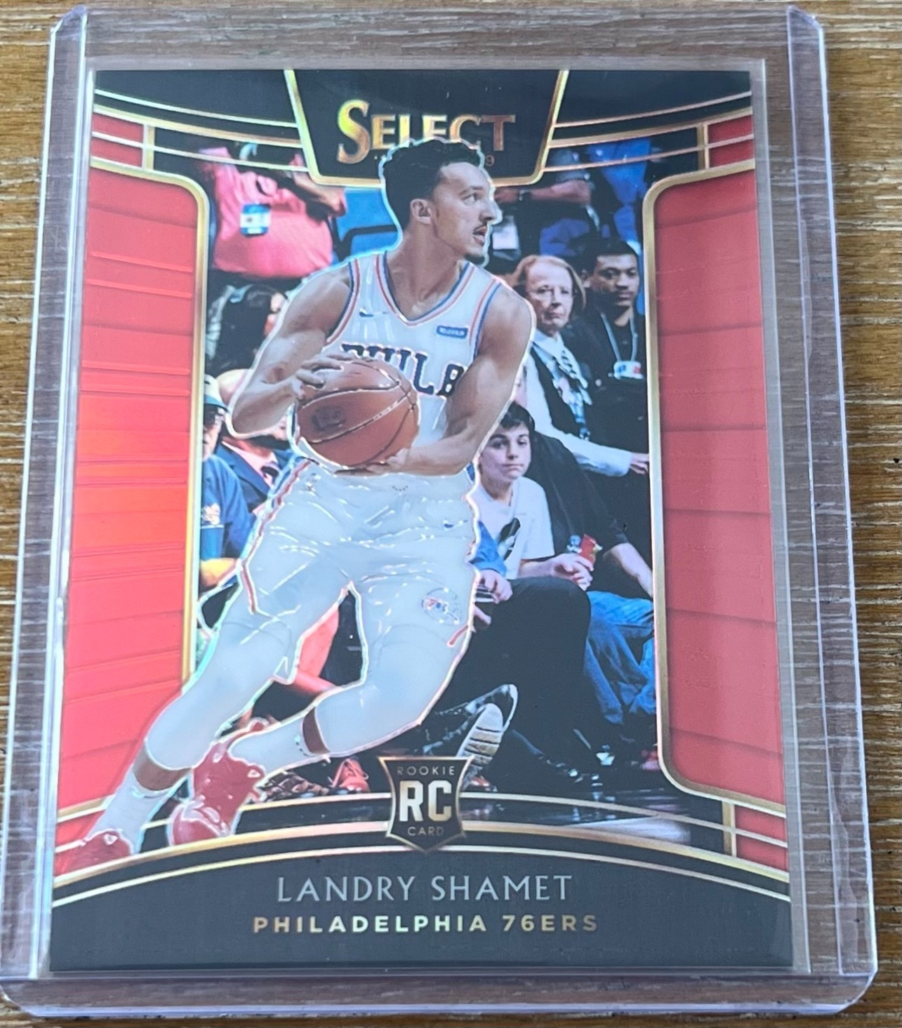 LANDRY SHAMET 18-19 Panini Select CONCOURSE RED PRIZM PARALLEL ROOKIE #079/199 !