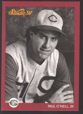 1991 Donruss Studio #169 - Paul O'Neill - Cincinnati Reds  91-961