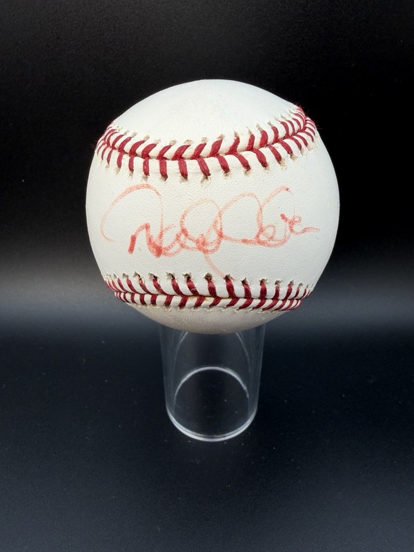 Derek Jeter Signed 2003 World Series Baseball PSA Certified Autograph Rare Logo 