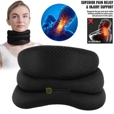 2025 NEW Cervical Neck Traction Device, Adjustable Neck Brace Support Pain Relie