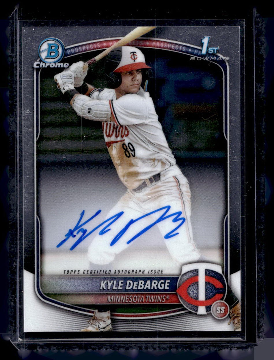 2025 Bowman #CPA-KD Kyle DeBarge Chrome Prospects Autographs