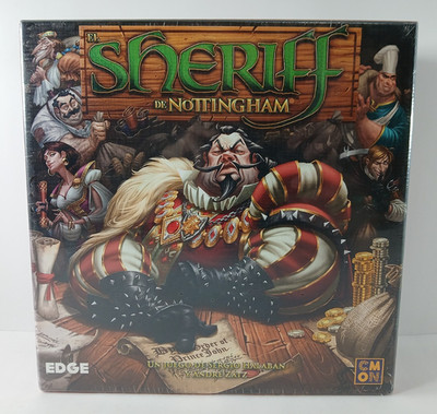SHERIFF OF NOTTINGHAM Bluffing And Negotiation Board Game NEW Spanish Edition