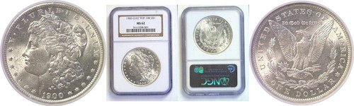 1900-O/CC $1 Morgan Dollar NGC MS-62