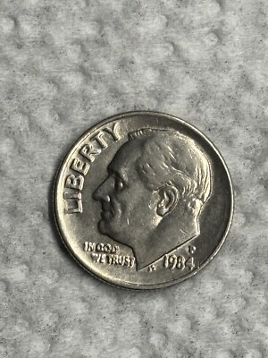 1984 P Roosevelt Dime Die-Clash  Errors- Multiple (See Pics)