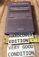 Dictionary of the Dialects of Vernacular Syriac by Arthur John Maclean (2019,...
