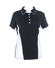 JRB Sleeveless, Sleeved Golf Polo Shirt White/Black + Black/White M,L,XL New
