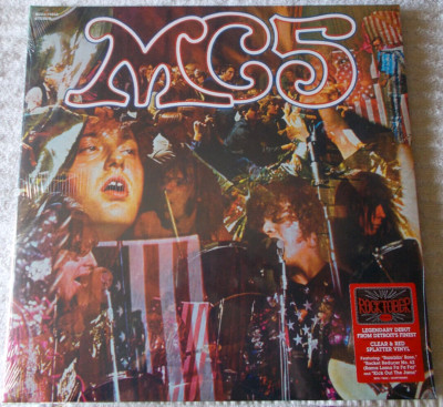 MC5 - KICK OUT THE JAMS 69 DETROIT ROCK WAYNE KRAMER RED SPLATTER CV SLD GFC LP