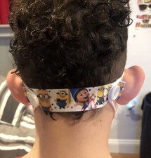 Ear Saver Ribbons, Face Mask Holder - Handmade