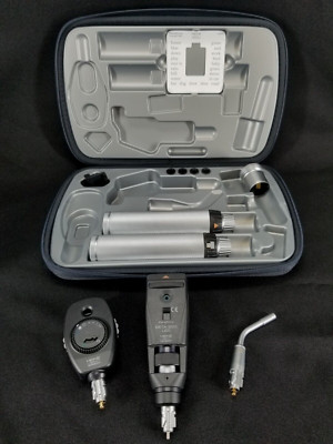Heine Beta 200S Ophthalmoscope, Beta 200 Retinoscope, Transilluminator Set 