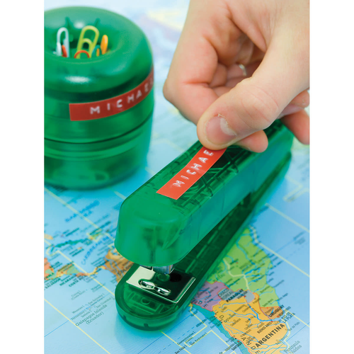 Dymo 1741671 Red Green and Blue Caption Maker Tape Refill 3/8 W in. x 9.8 L ft. - Picture 5 of 15