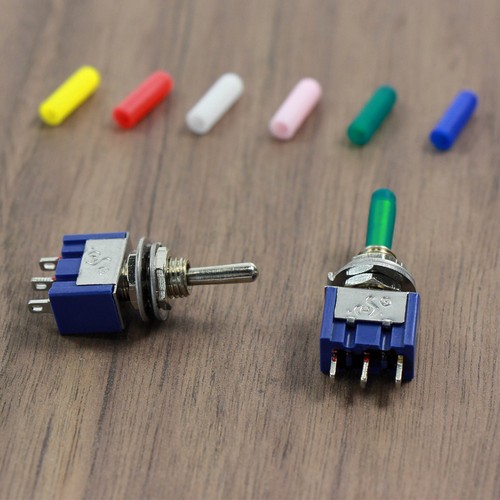 XPT03 150pcs Caps / Covers for Miniature Toggle Switch Covers NEW Mixed Color - Picture 4 of 6
