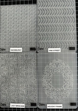 Stampin' Up Embossing Folders - You Choose