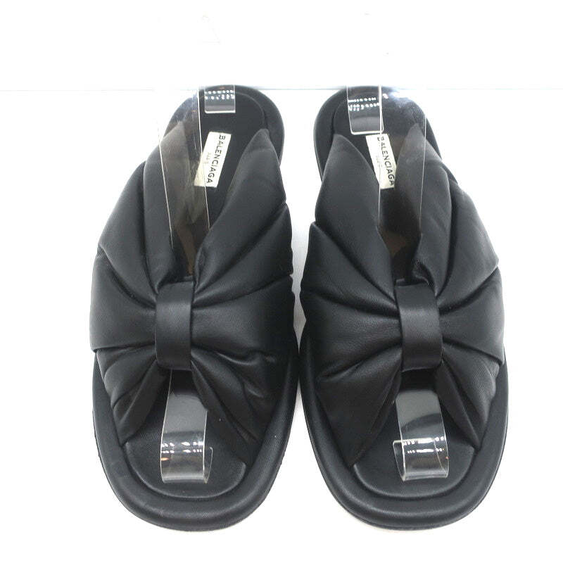 balenciaga puffy slides
