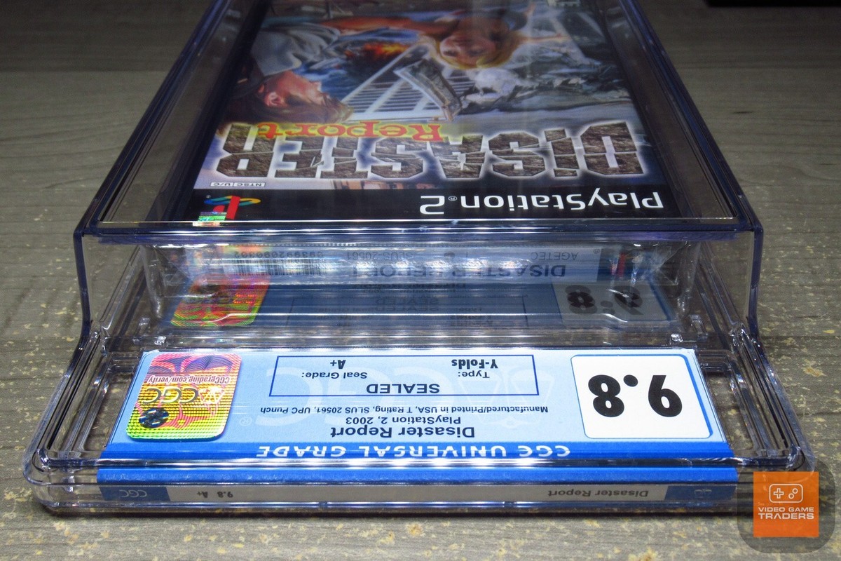 CGC 9.8 A+ - Disaster Report [UPC Punch] PlayStation 2, PS2 2003