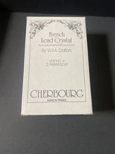 French Lead Crystal Unit No.4 2Parfait/Sour