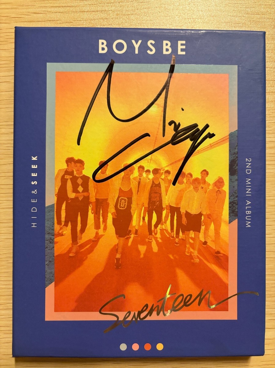 seventeen ミンギュ ヘンガレ サイン入りアルバム seventeen ミンギュ ヘンガレ サイン入りアルバム 最終値下げ