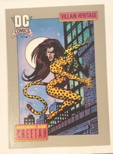 1991 Impel Cosmic DC COMICS SERIES 1 Villian Heritage Modern Age CHEETAH #24