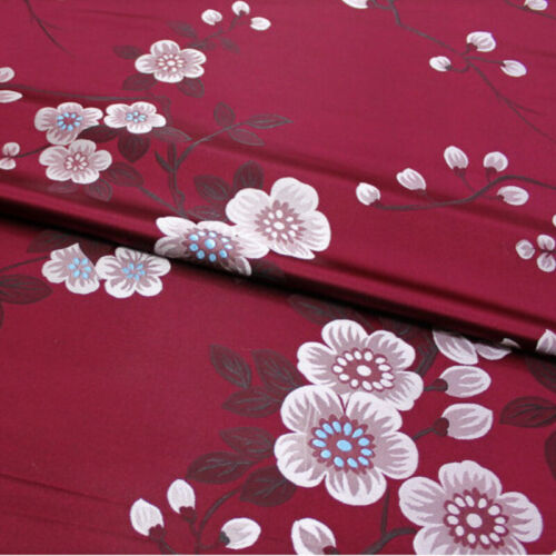 Embroidered Flower Fabric Jacquard Satin Brocade DIY Dress Sold By Meter - Picture 25 of 29
