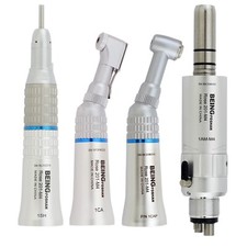 BEING Dental Slow Speed Handpieces Contra Angle Air Motor Straight Nose Cone NSK
