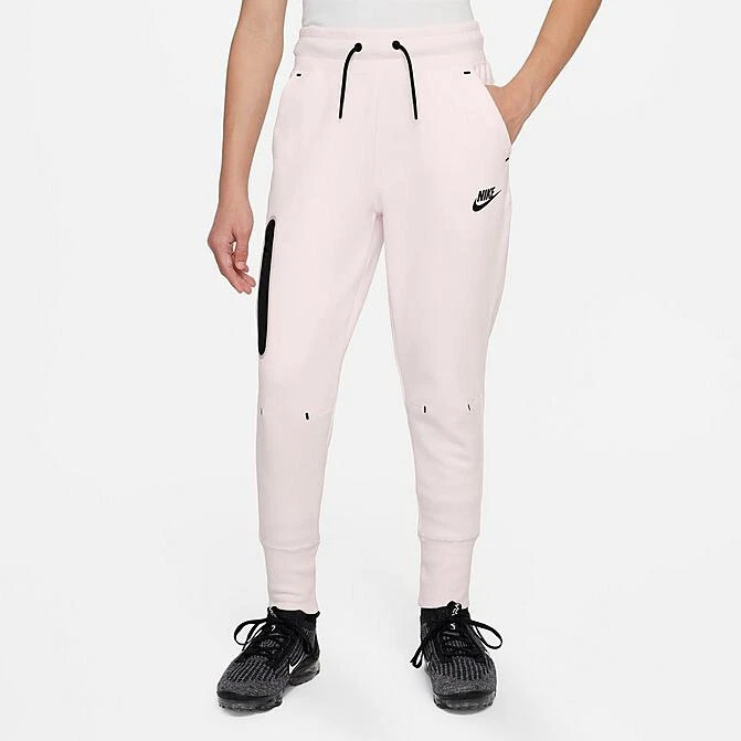 Pink nike tech fleece deals pants