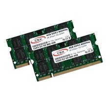 2x 4 GB 8 GB DDR2 800 Mhz per memoria RAM Dell Precision M6300 SO-DIMM