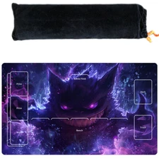 NEW Haunter Gengar Pokemon Playmat TCG Card Game Gaming Desk Mat Mouse Pad _l35