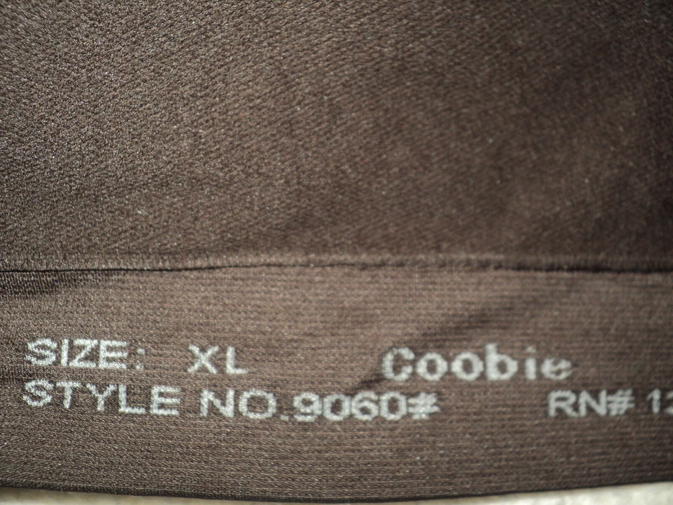 NEW Coobie Bra Sports Comfort Mastectomy Plus Pads Brown Sz XL (Runs Smaller) — 第 3/3 张图片