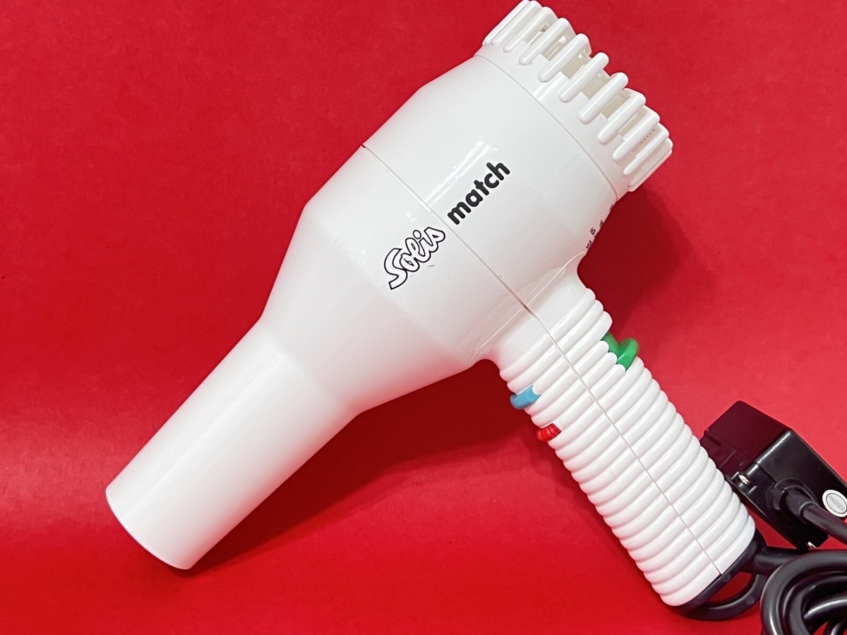 Solis Match Proffisional Hair Dryer White | eBay