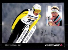 G&uuml;nter Csar Autogrammkarte Original Signiert Skispringen+A 175943