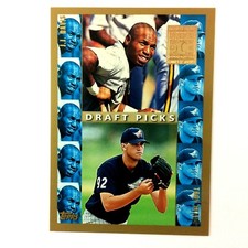 Troy Glaus 1998 Topps Minted in Cooperstown Parallel Rookie Card #492 Angels. rookie card picture