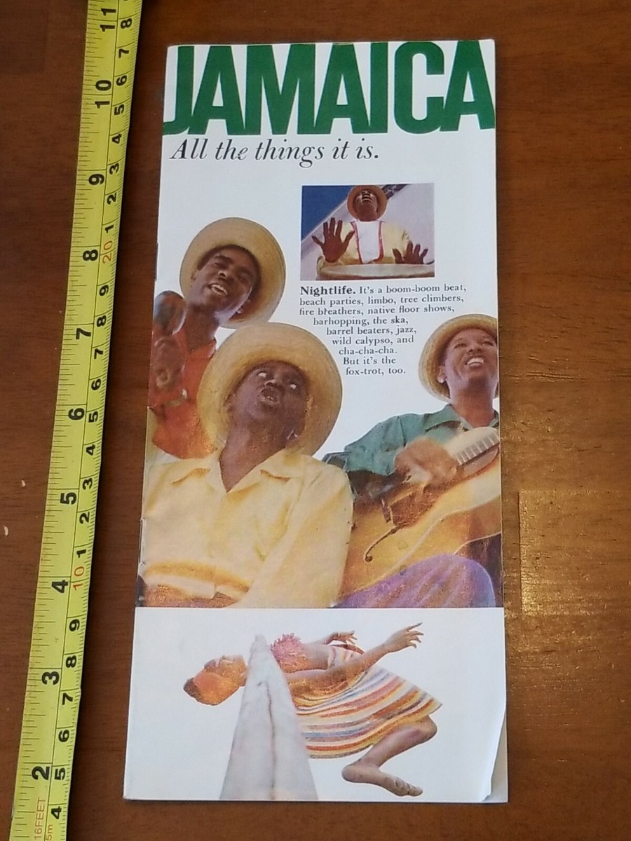 JAMAICA BROCHURE OLD RARE VINTAGE VACATION GUIDE | eBay