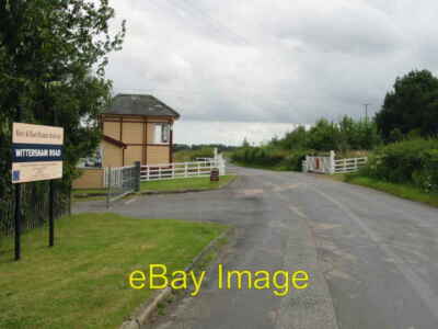 Foto 6x4 Wittersham Straße Bahnübergang und Stellwerk Potman's Heath Pa c2008