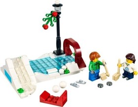 Lego Creator Toy Workshop 40106 Winter Skating Scene 40107 2 Sets 2014 Exclusive