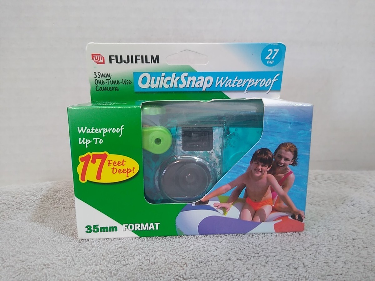 Disposable Fujifilm Xp Underwater Camera Green Fuji Waterproof