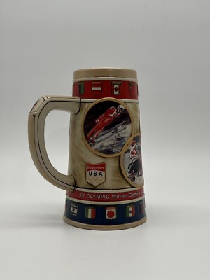Olympic Stein 1988 Winter Games Calgary Mug