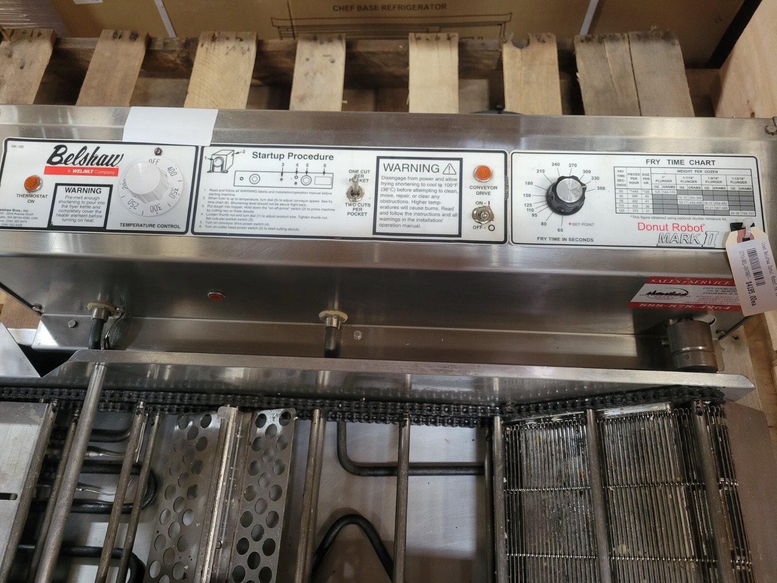 Belshaw Mark II Commercial Countertop Donut Fryer W/ Plunger eBay