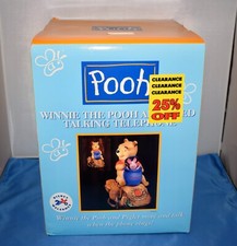 Vintage Disney Winnie The Pooh  Piglet Animated Talking Telemania Telephone P2