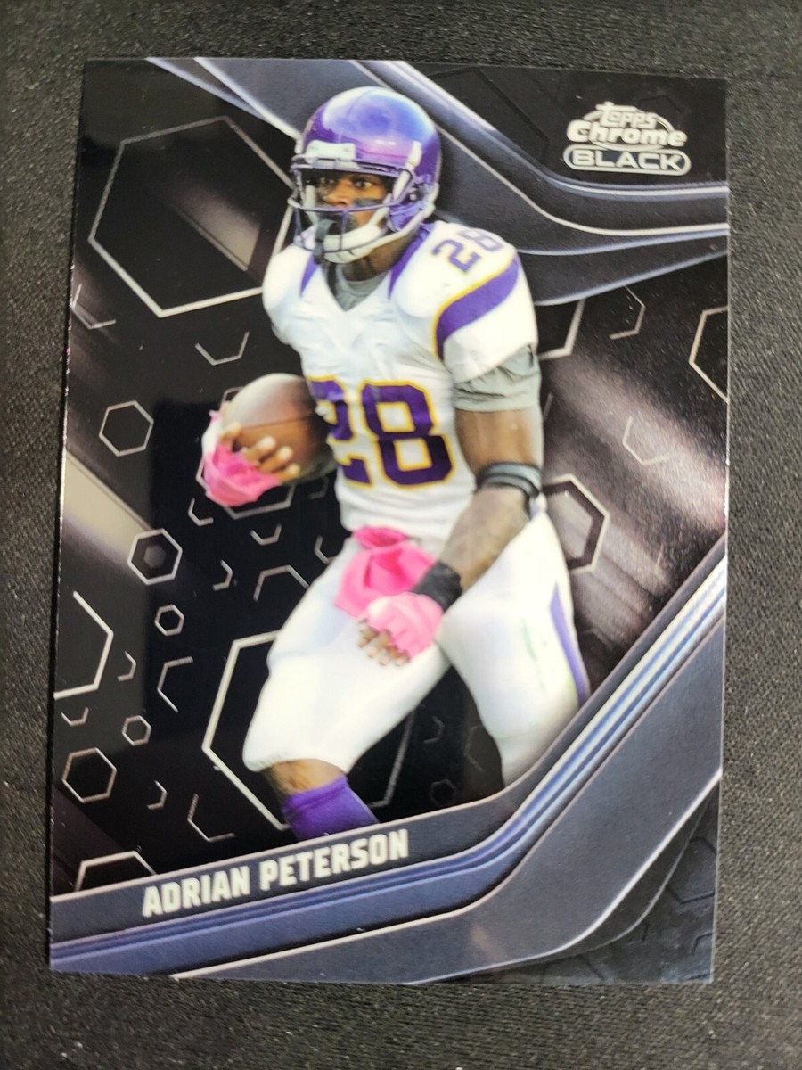 2024 Topps Composite Adrian Peterson Chrome Black card #127